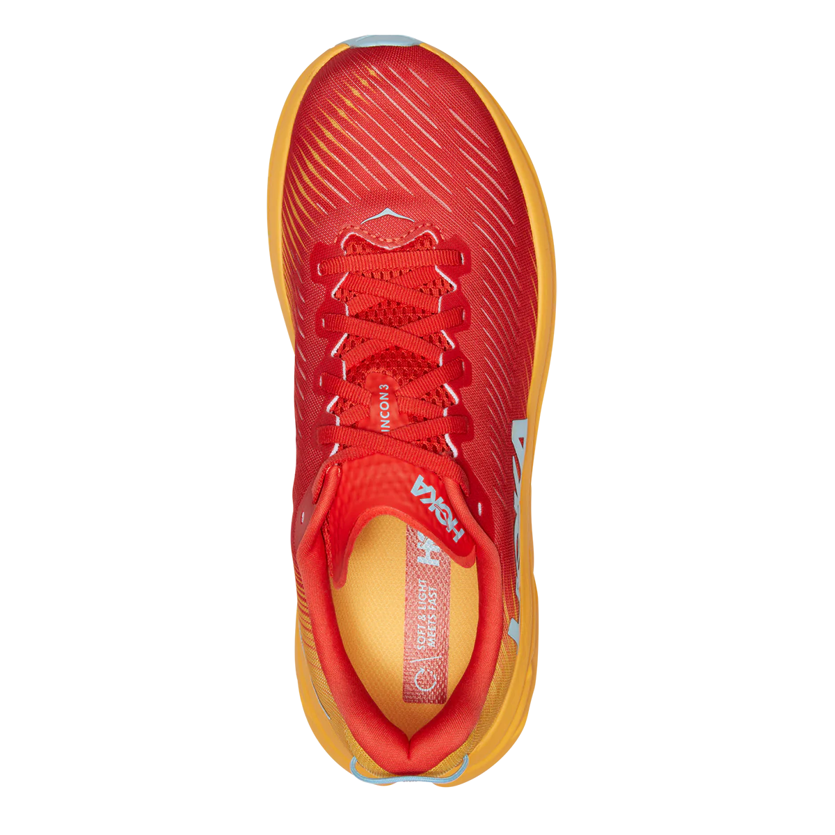 Hoka Rincon 3 - Fiesta - Amber Yellow - Image 3