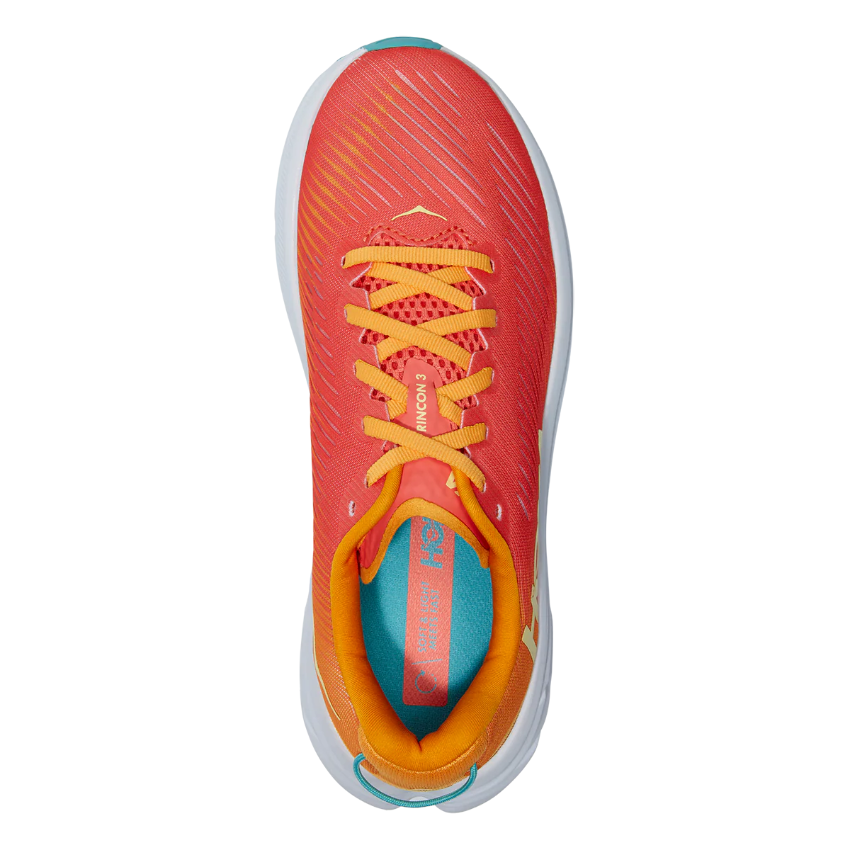 Hoka Rincon 3 - Camellia - Radiant Yellow - Image 3