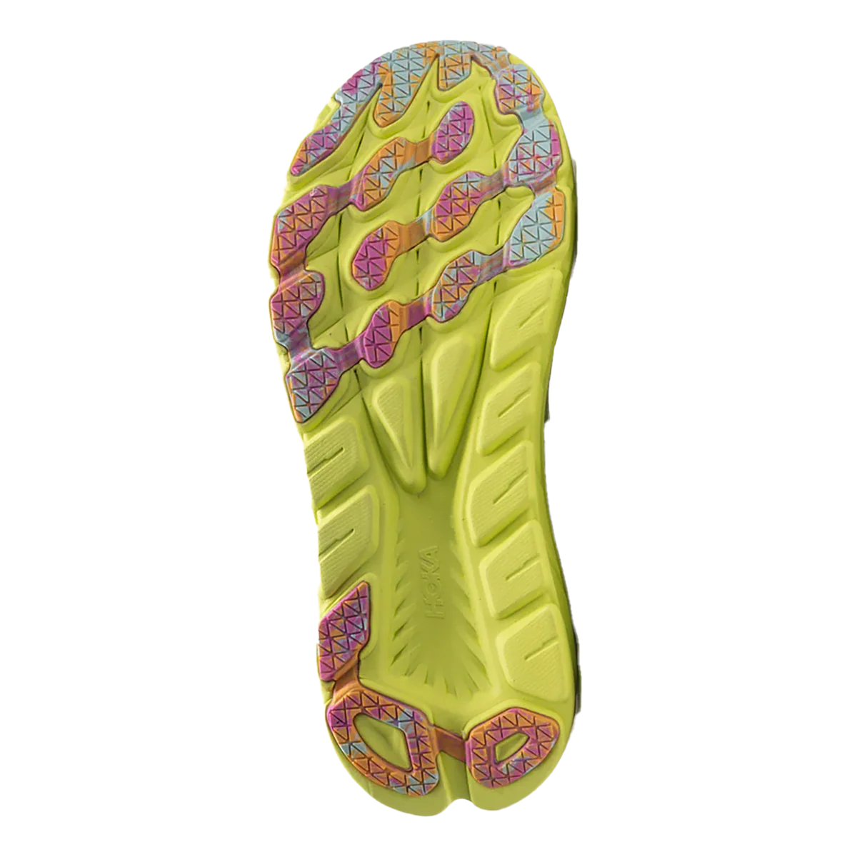 Hoka Rincon 3 - White - Citrus Glow - Image 4