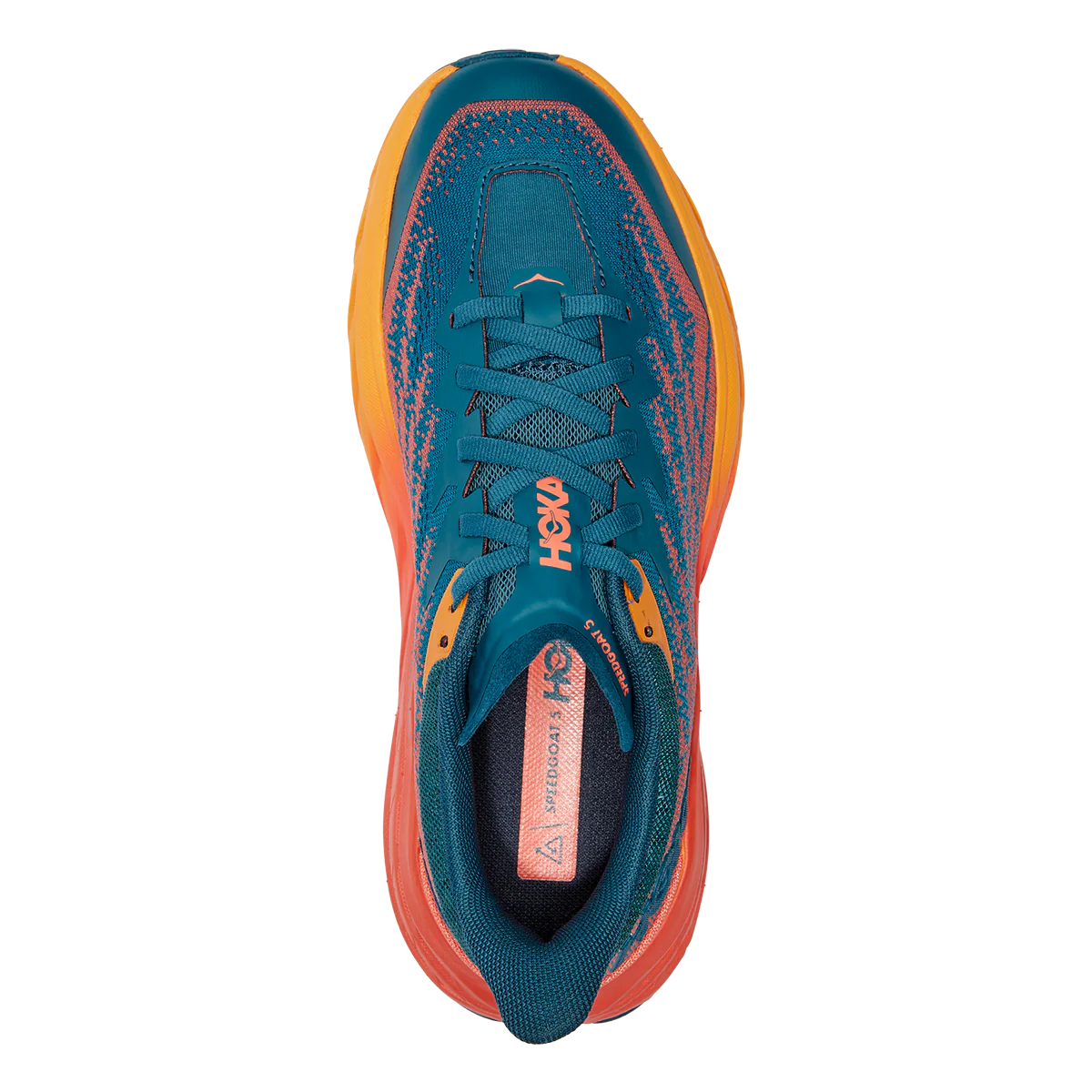 Hoka Speedgoat 5 - Blue Coral - Camellia - Image 3