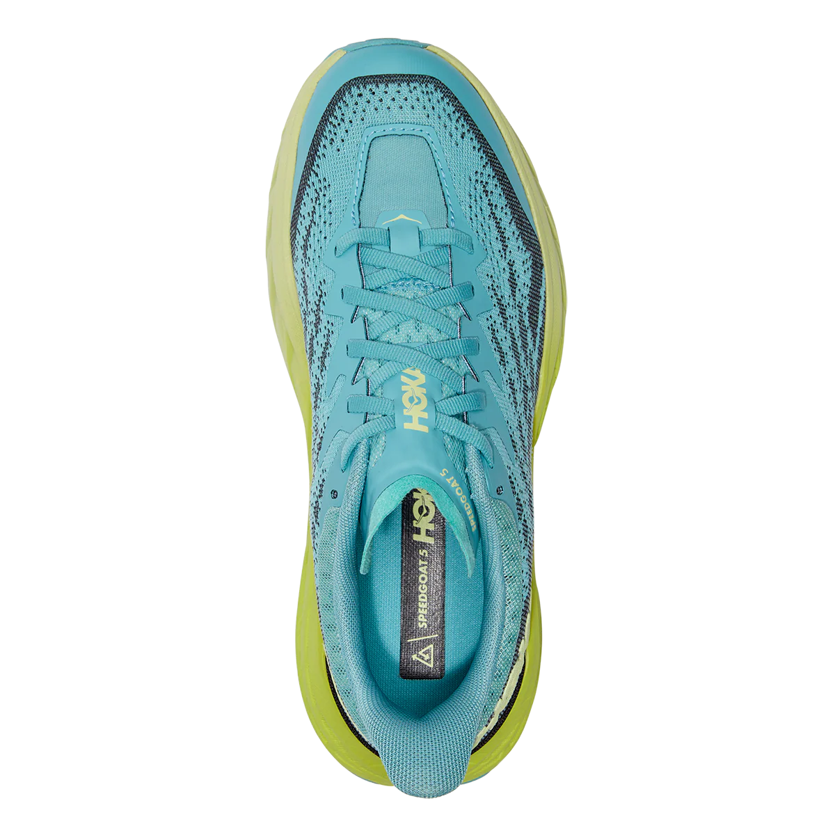 Hoka Speedgoat 5 - Coastal Shade - Green Glow - Image 3