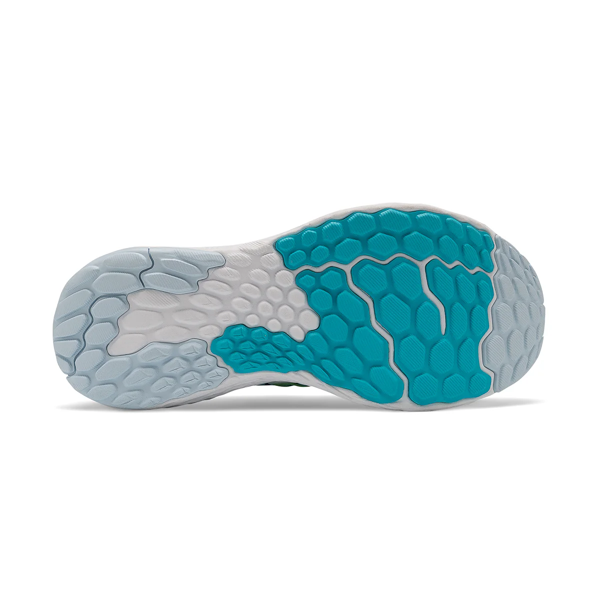 New Balance 1080 V11 - Virtual Sky - Bleached Lime Glo - Image 4