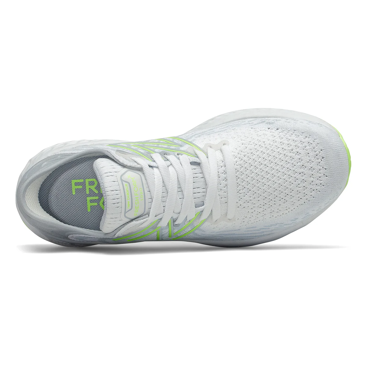 New Balance 1080 V11 - White - Bleached Lime Glo - Image 3