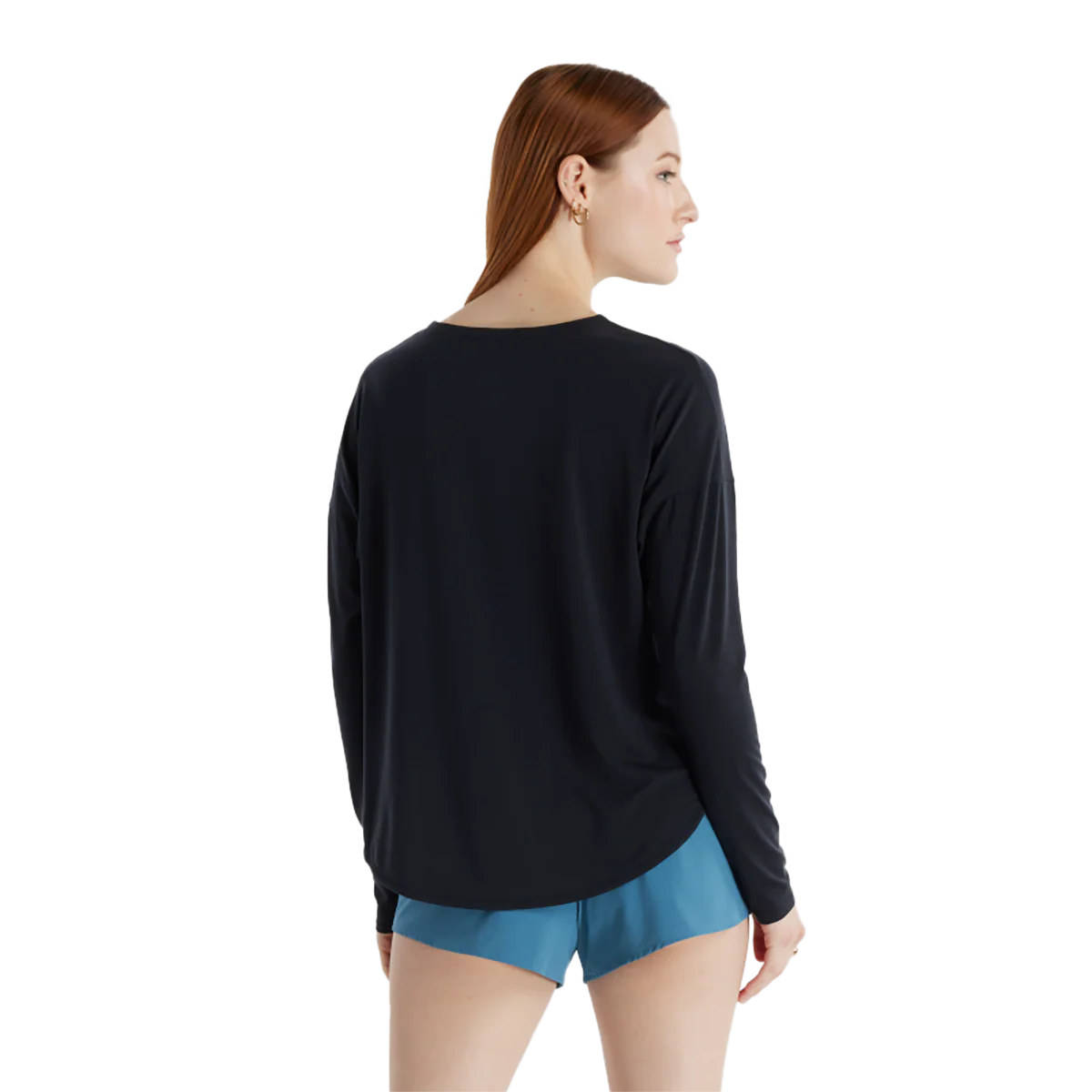 New Balance Drapey Jersey Long Sleeve T-Shirt - Image 3