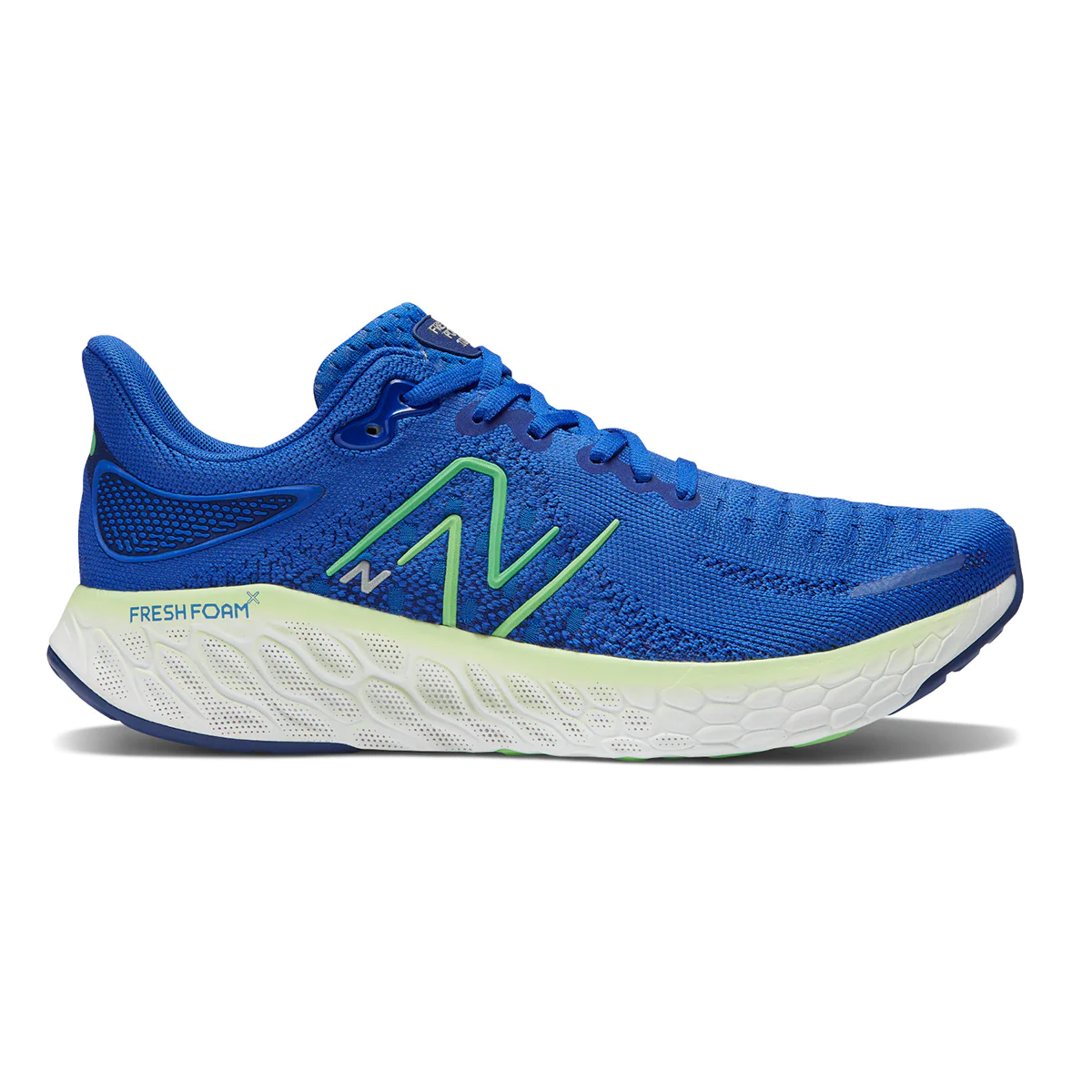 New Balance Fresh Foam X 1080 V12 - Blue - Green Apple - Vibrant Spring - Victory Blue