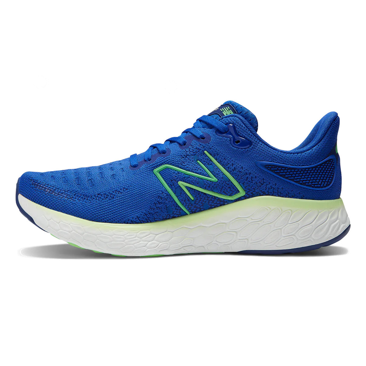 New Balance Fresh Foam X 1080 V12 - Blue - Green Apple - Vibrant Spring - Victory Blue - Image 2
