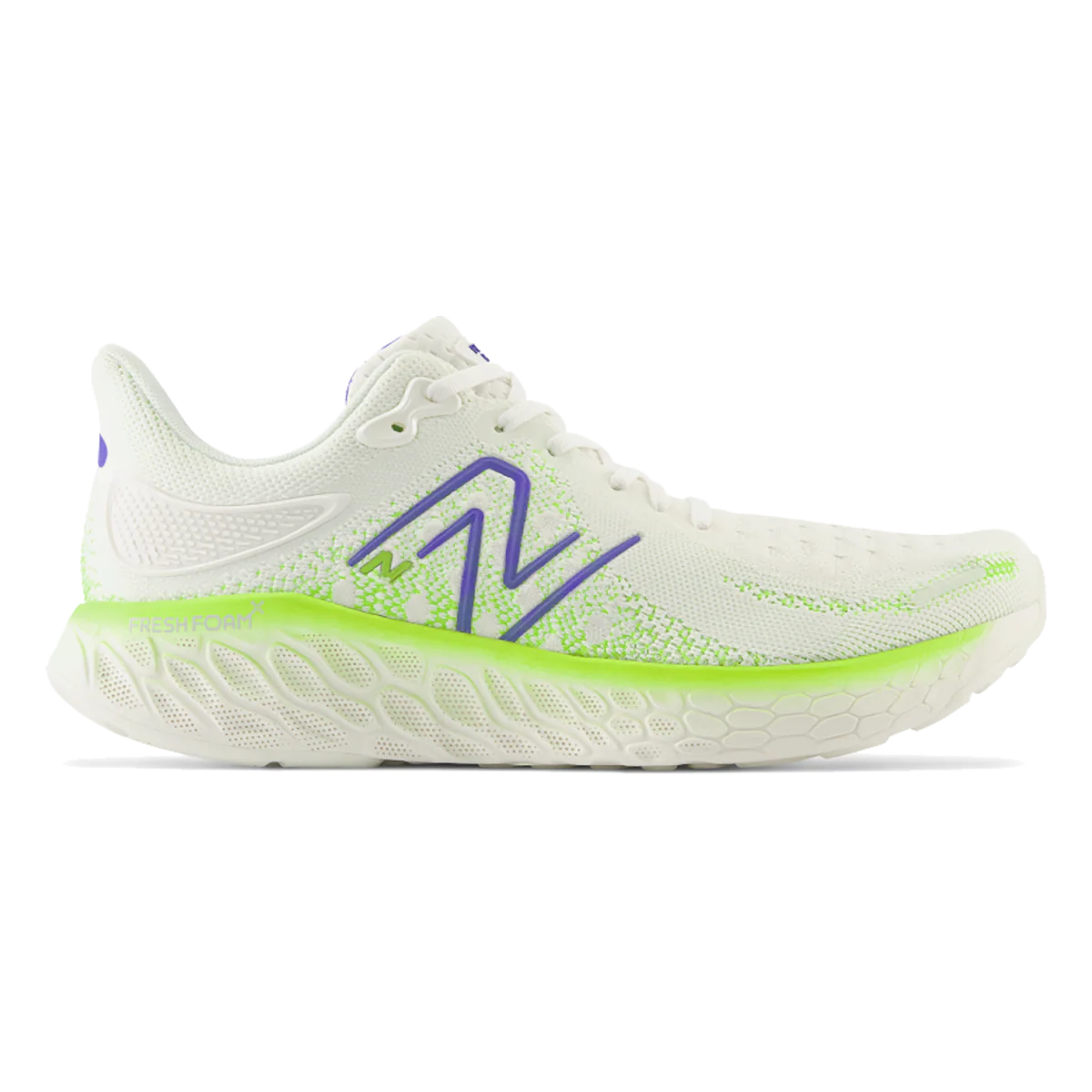 New Balance Fresh Foam X 1080 V12 - Sea Salt - Electric Indigo