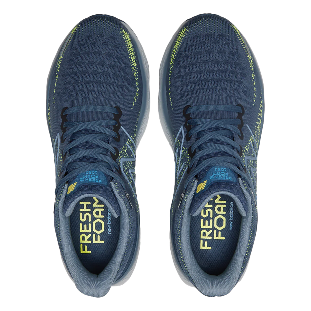 New Balance Fresh Foam X 1080 V12 - Vintange Indigo - Cosmic Pineapple - Arctic Grey - Image 3