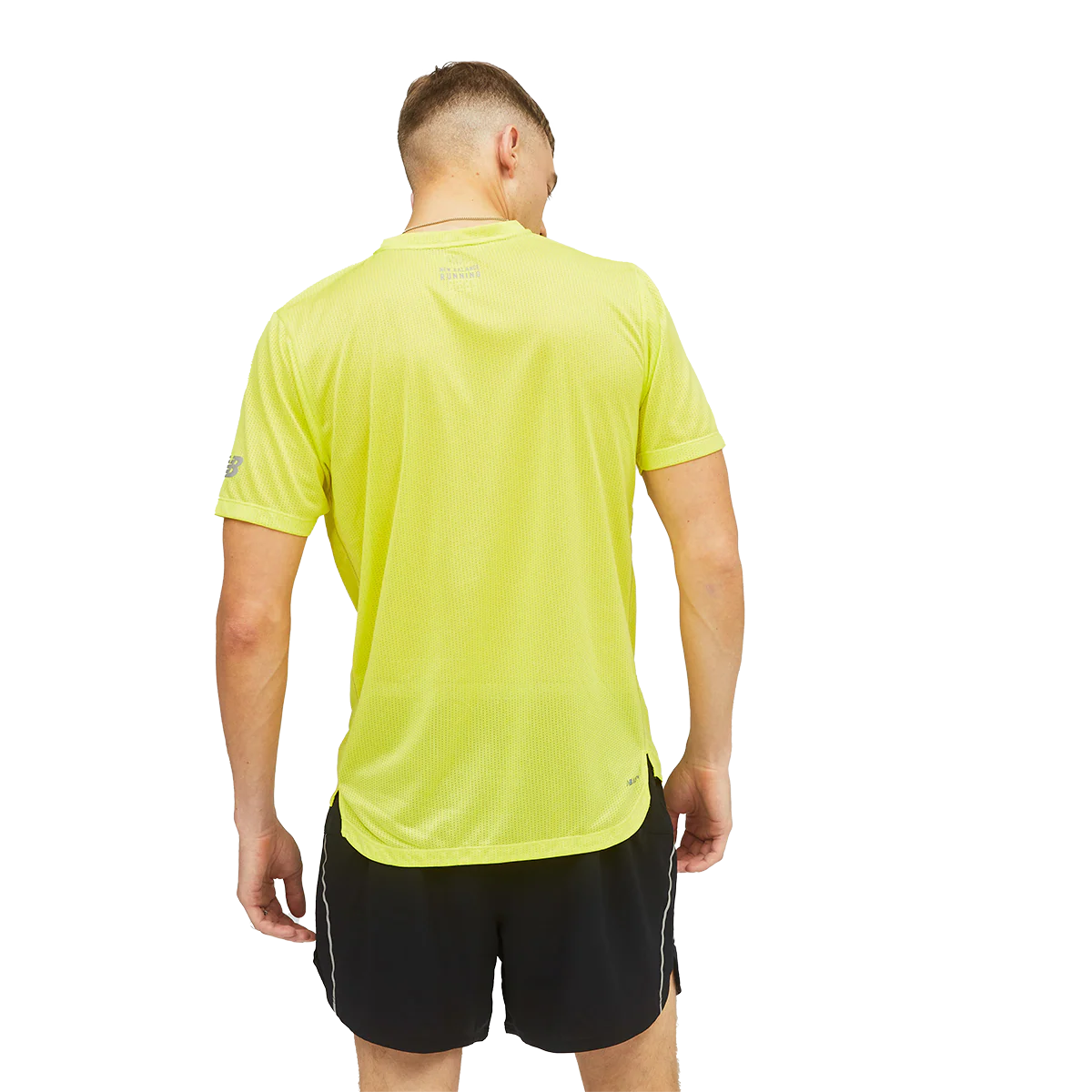 New Balance Graphic Impact Run Shortsleeve - Image 6