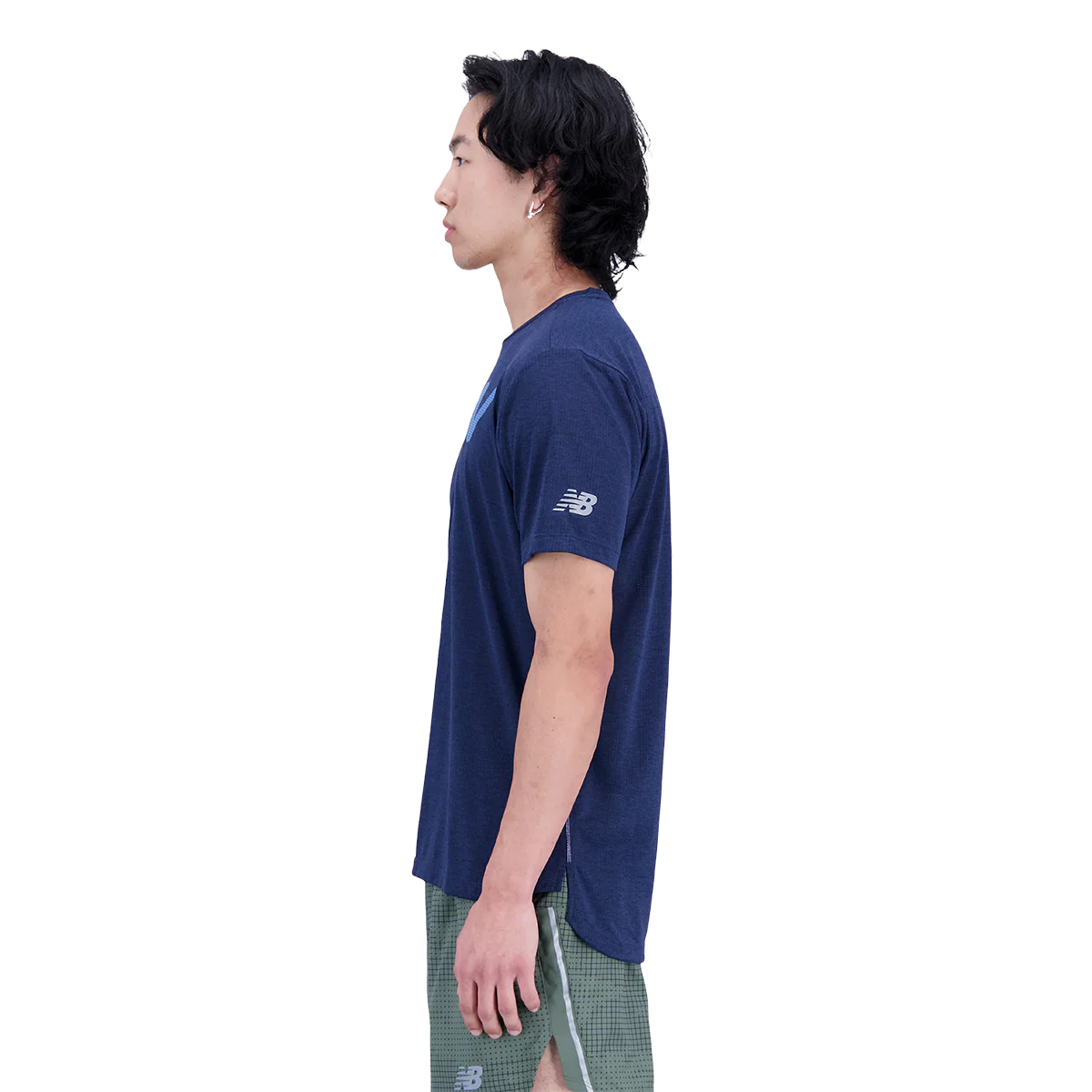 New Balance Graphic Impact Run Shortsleeve - Image 9
