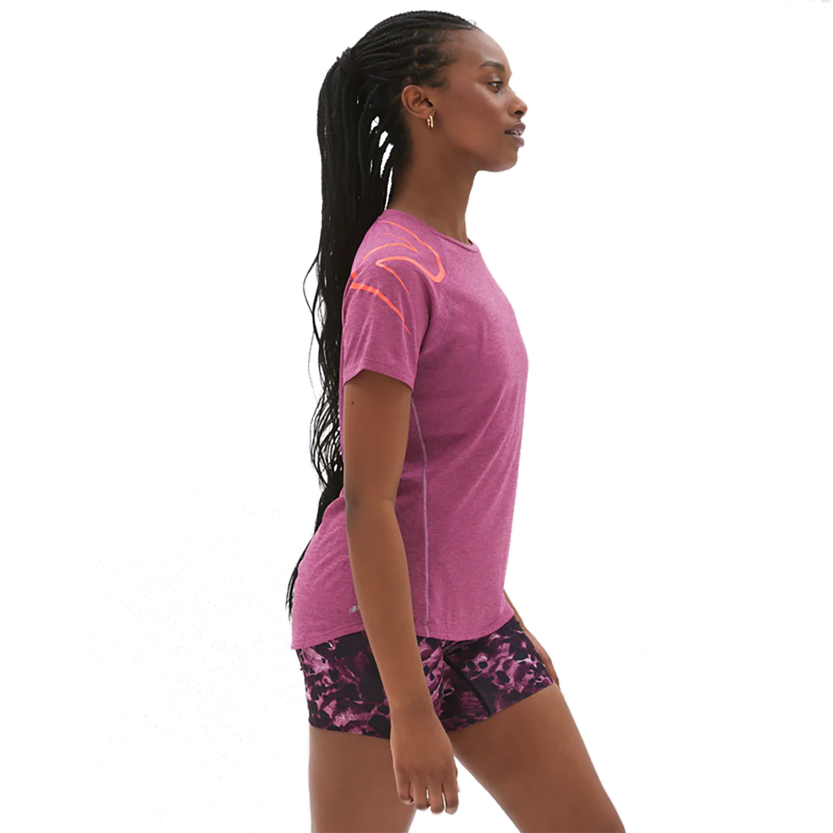 New Balance Printed Impact Run Shortsleeve - Image 2