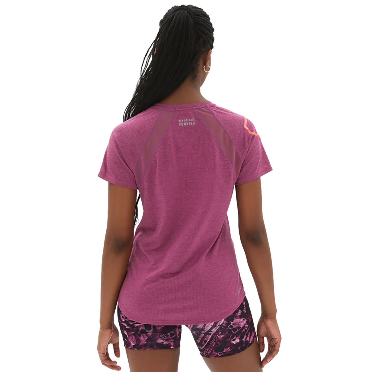 New Balance Printed Impact Run Shortsleeve - Image 3