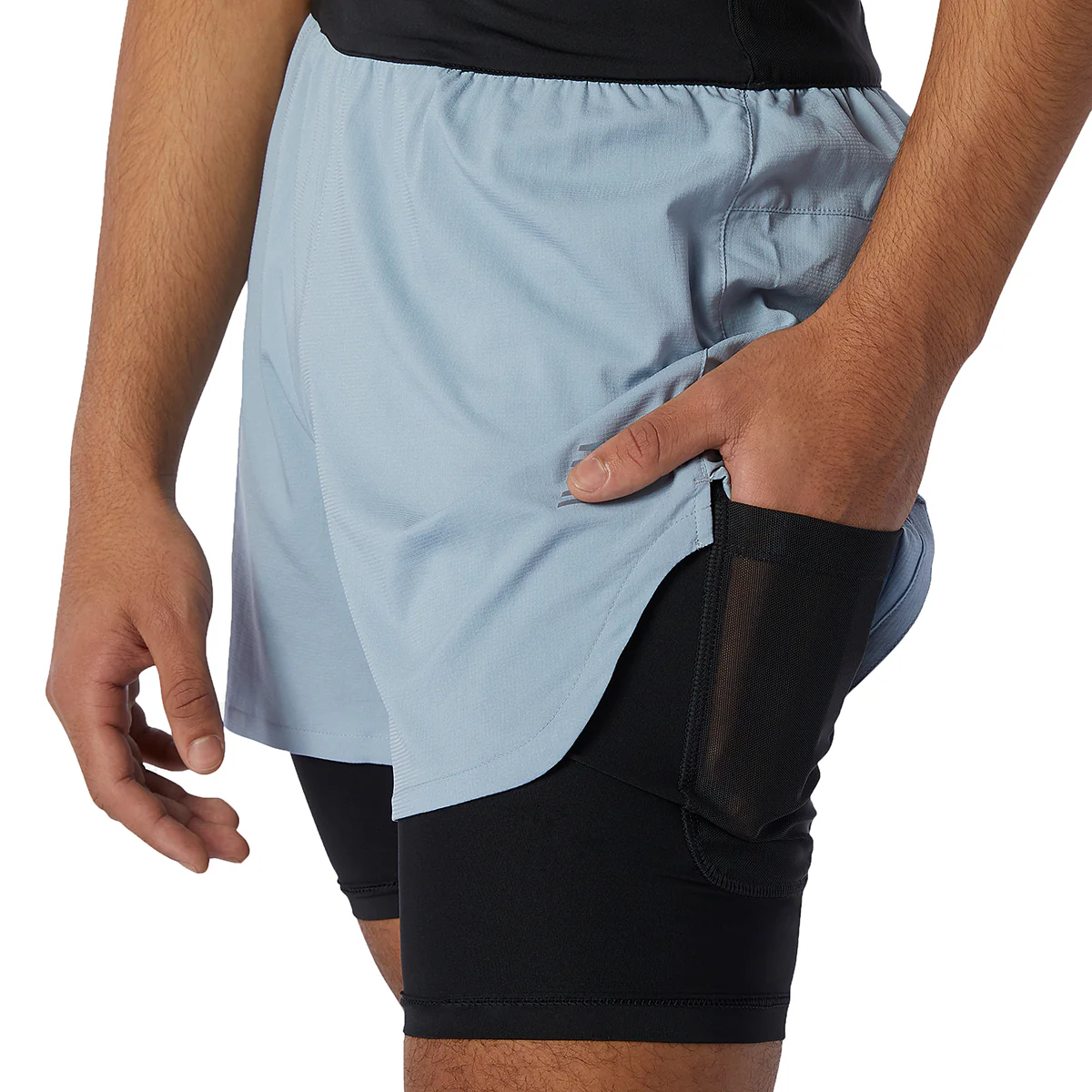 New Balance Q Speed Fuel 2 in 1 5" Short - Image 8