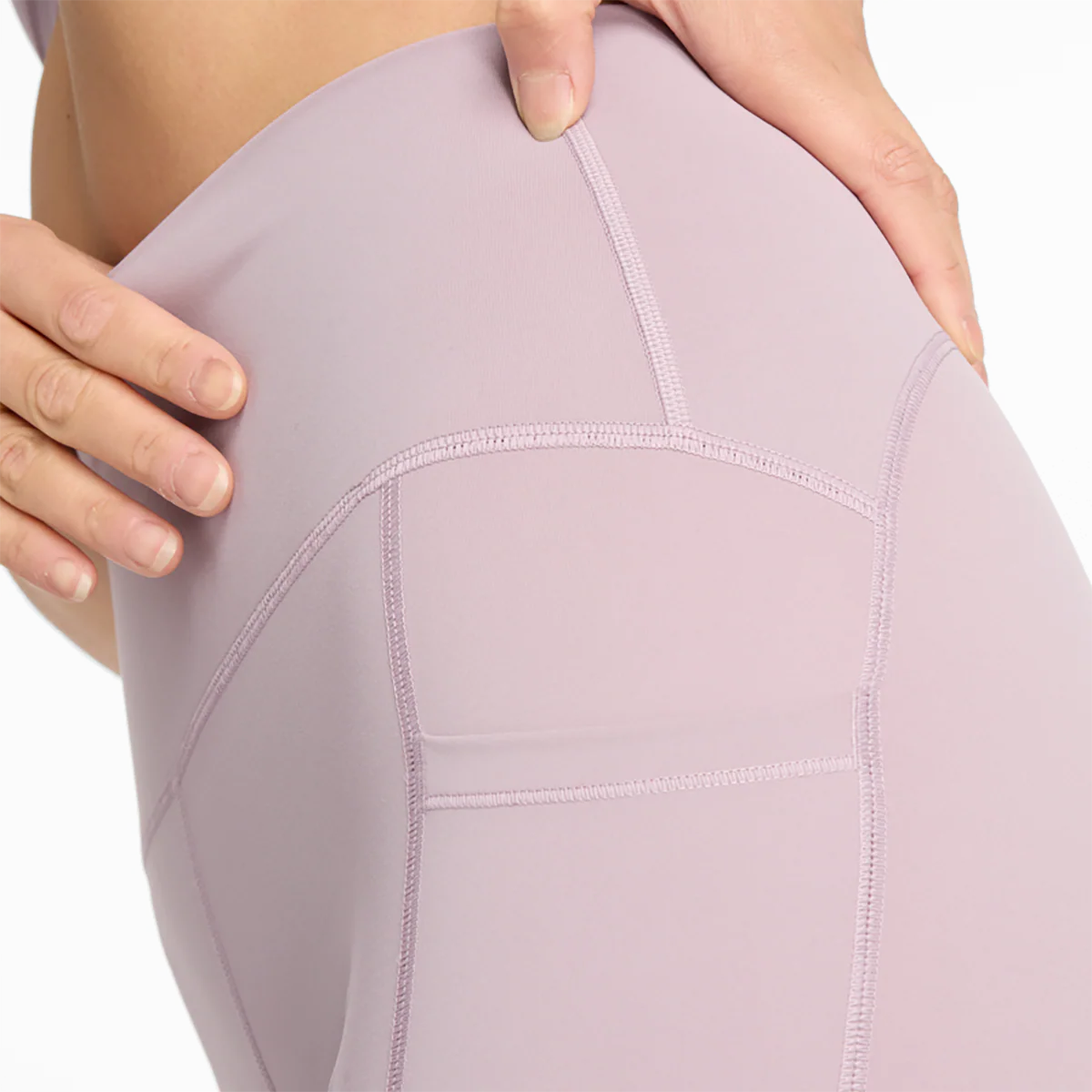 New Balance Sleek Pocket High Rise Short 6 - Image 19