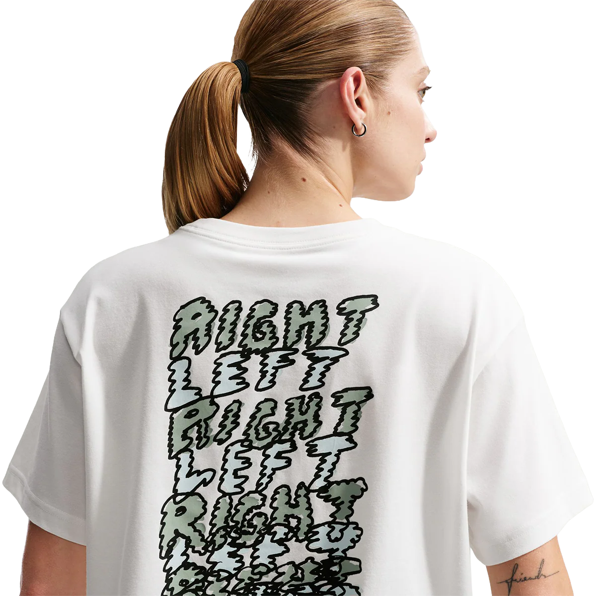 Nike Swift Dri-FIT Short-Sleeve Cropped Running T-Shirt - Image 4
