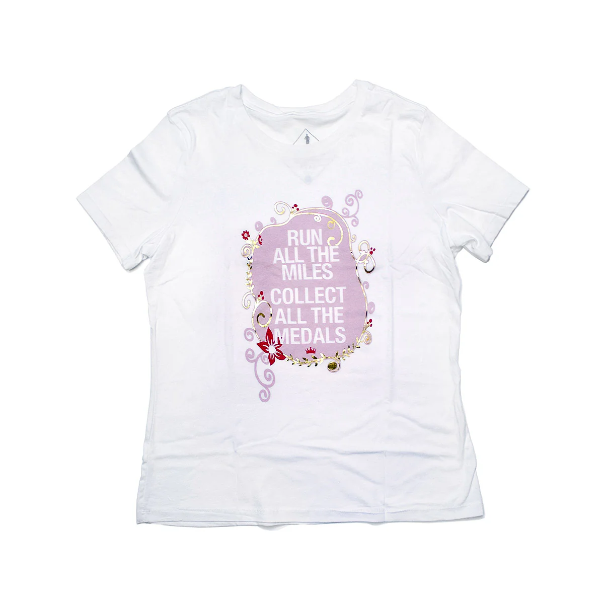 Sarah Marie Run Miles Collect Medals Shortsleeve