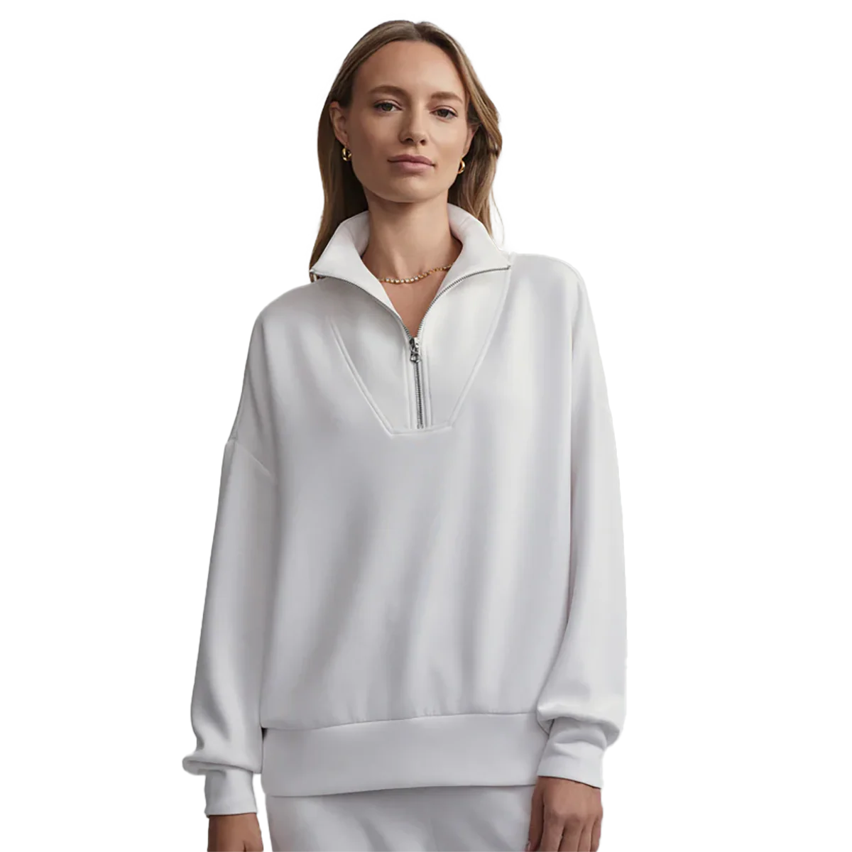 Varley Hawley Half Zip Sweat Pullover - Image 4
