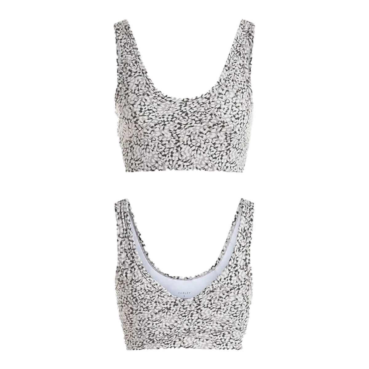 Varley Let's Move Kellam Bra White   Grey womens - Image 3